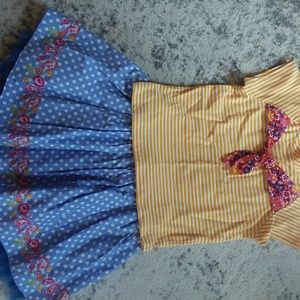 American Girl Blooms Wellie Wishers skirt and top